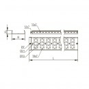 Лоток перфорированный DKC H30 1,0-2,0 INOX